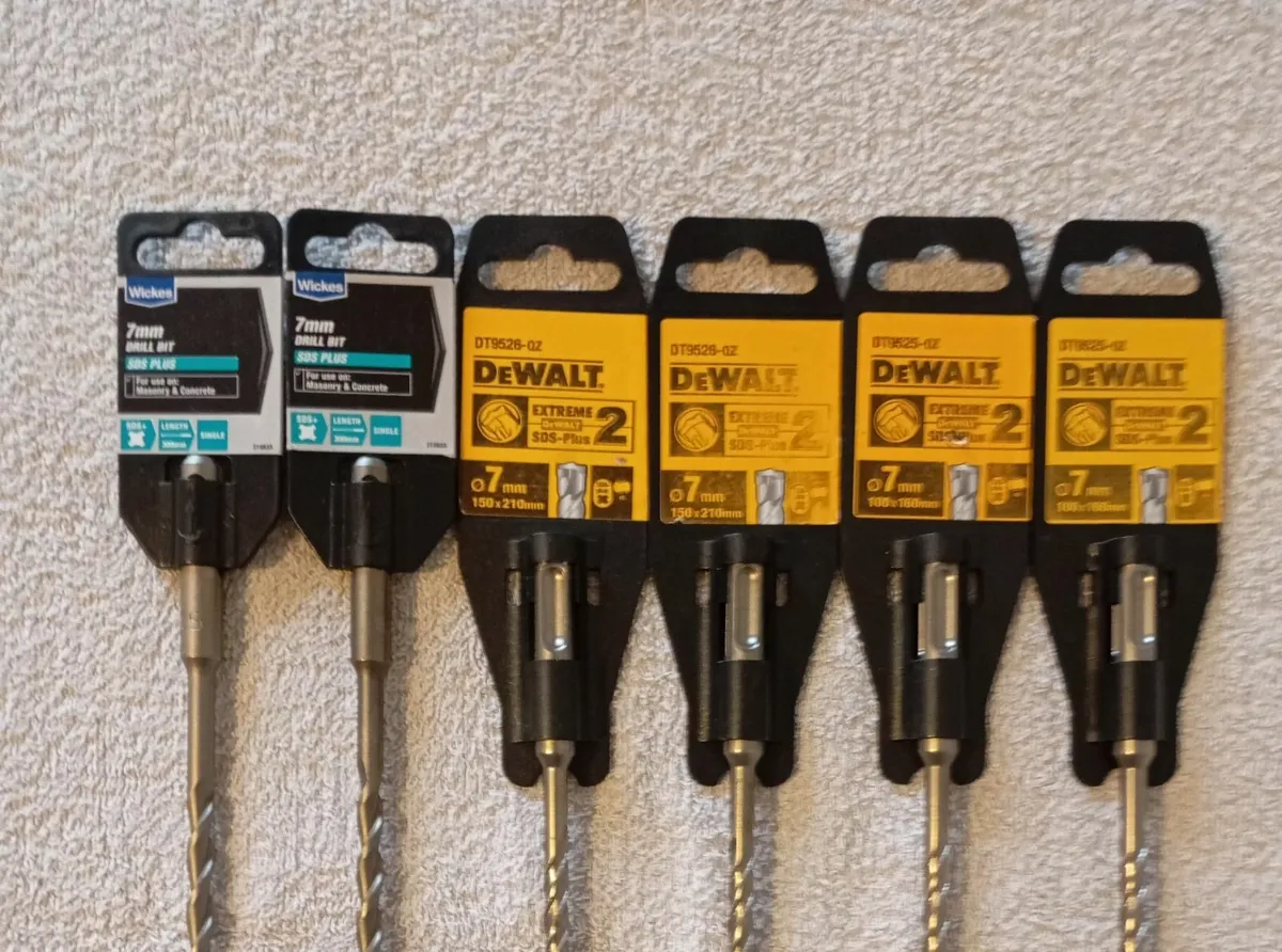 7mm SDS Masonry Drill Bits (New) - Image 2