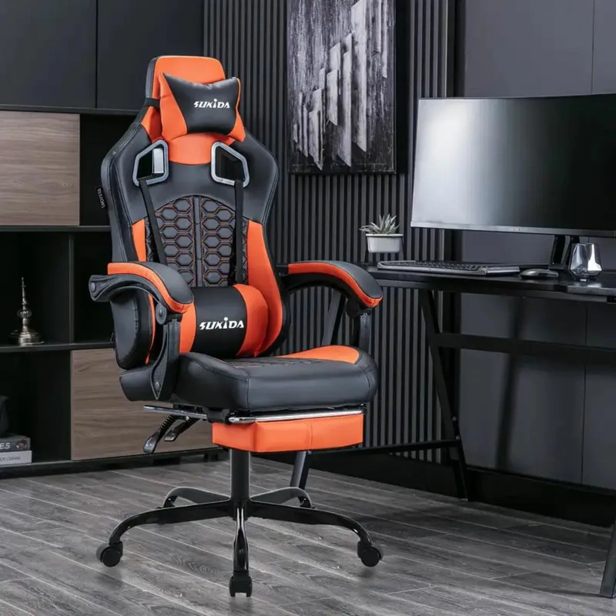 SUKIDA Gaming Chair, Ergonomic Gaming Chair - Image 1