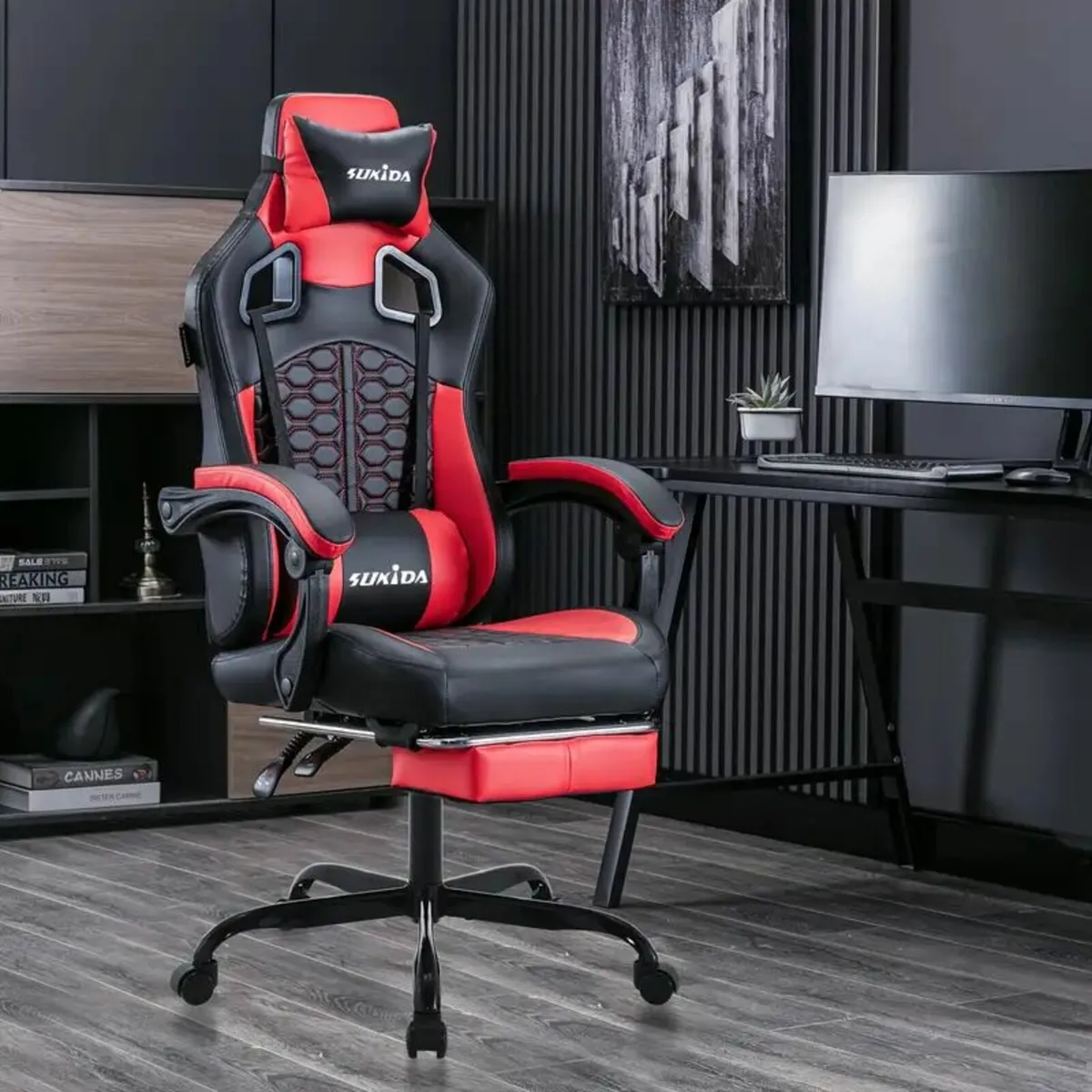 SUKIDA Gaming Chair, Ergonomic Gaming Chair - Image 3