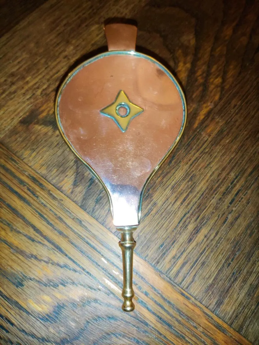 RARE BRASS & COPPER, 1930'S Heavy Wall Ornament ! - Image 4