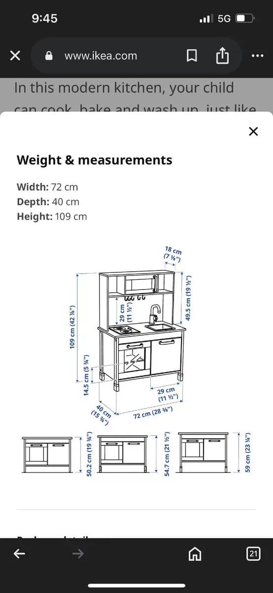 Toy kitchen - Image 2