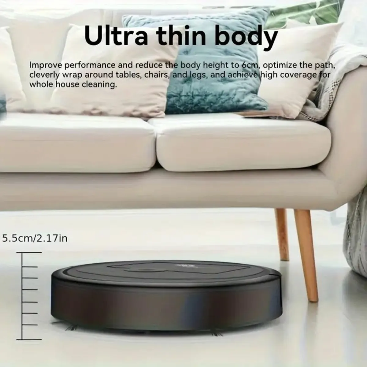 Silent Intelligent Sweeping & Mopping Robot - Image 1