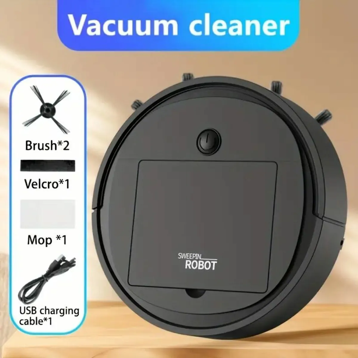Silent Intelligent Sweeping & Mopping Robot - Image 4