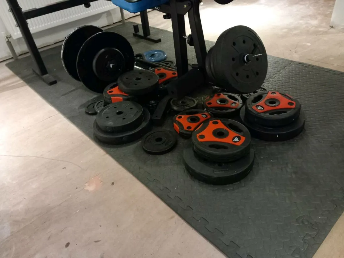 Weights bench and Weights - Image 3