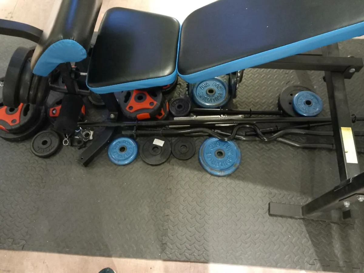 Weights bench and Weights - Image 4