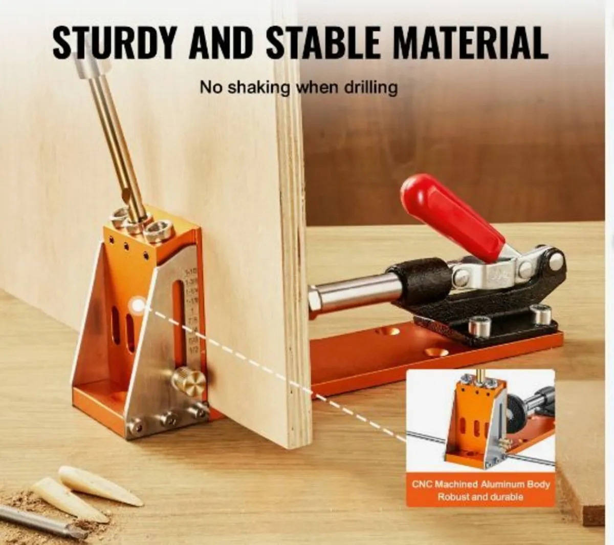 30 Pcs Pocket Hole Jig Kit - Image 2