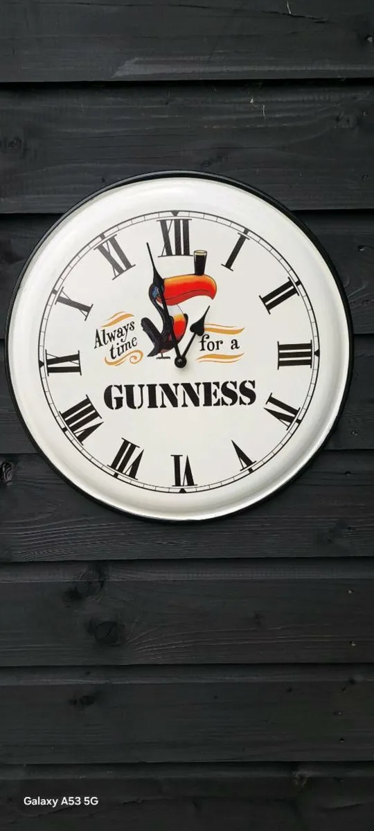 Guinness  clock - Image 1