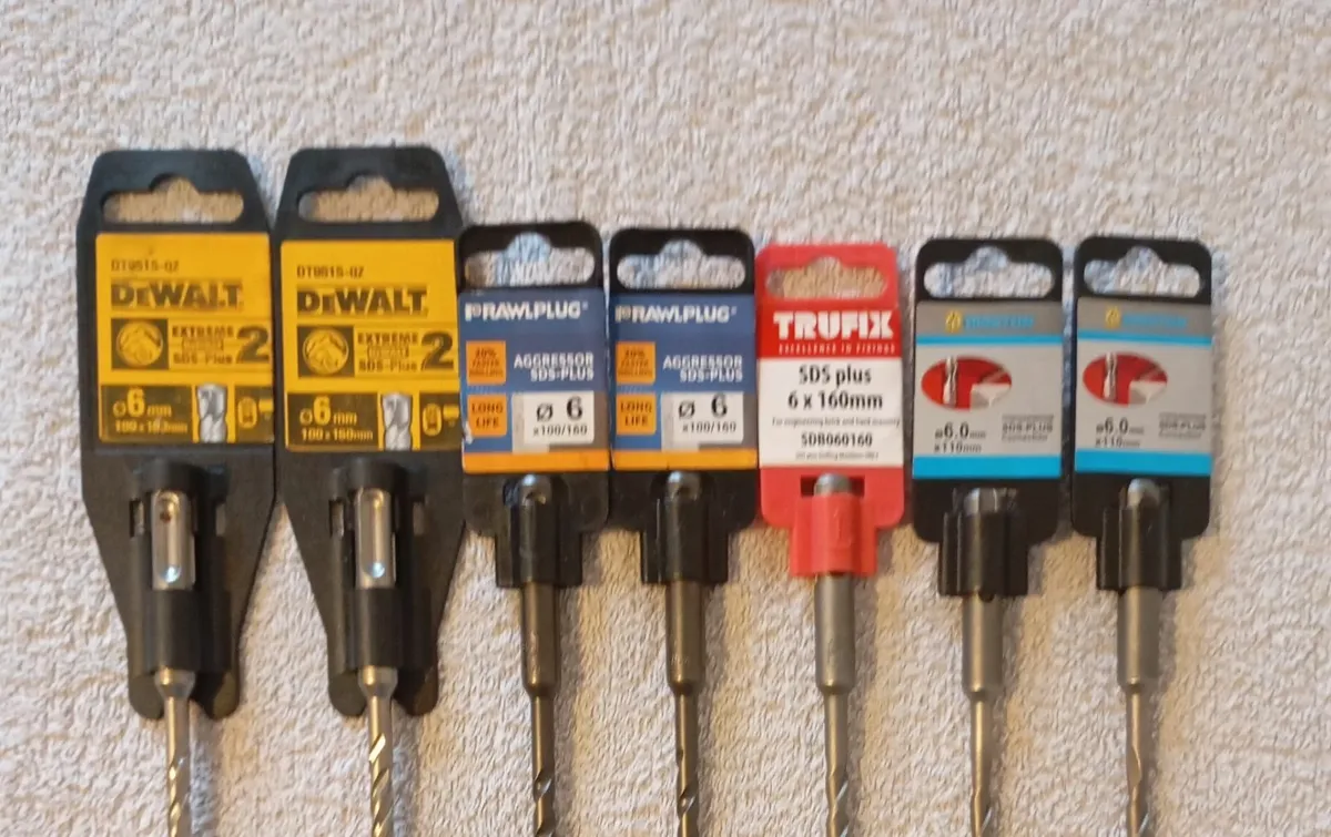 6mm SDS Masonry Drill Bits (New) - Image 2