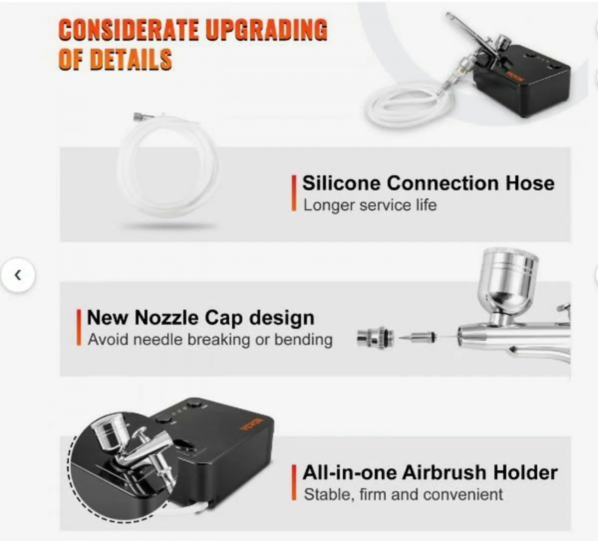 Airbrush Kit, Portable Airbrush Set - Image 3