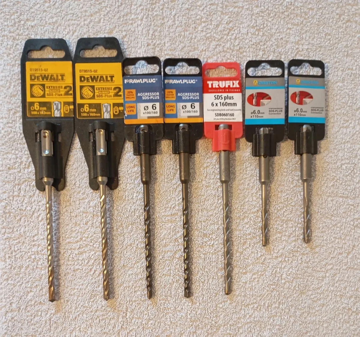 6mm SDS Masonry Drill Bits (New) - Image 1