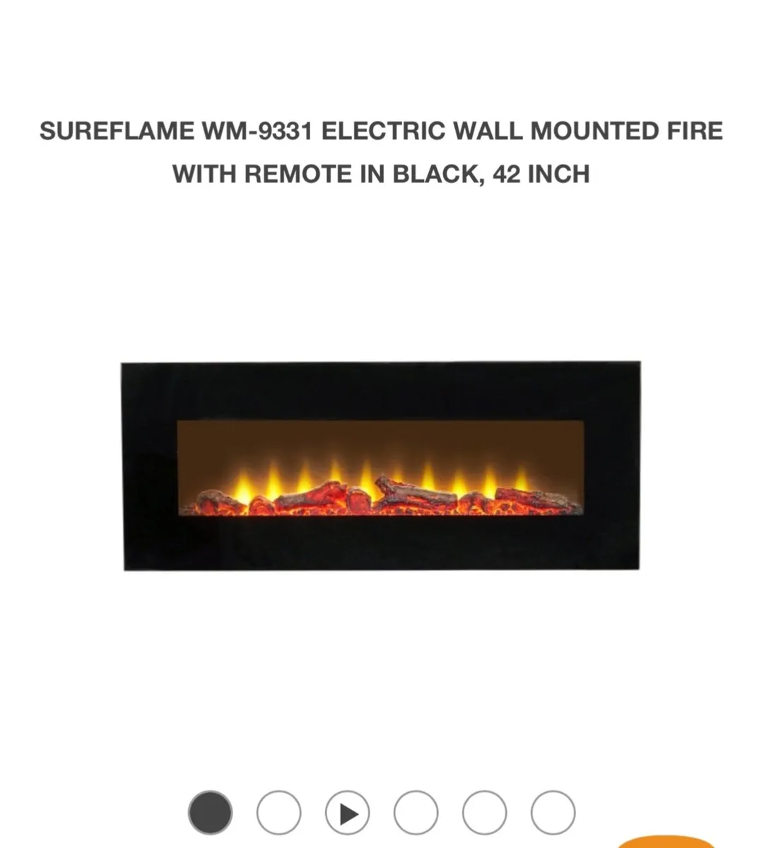 Electric Wall Mounted Fire