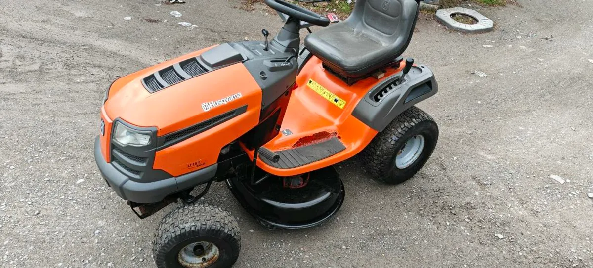 Husqvarna ride on mower - Image 1