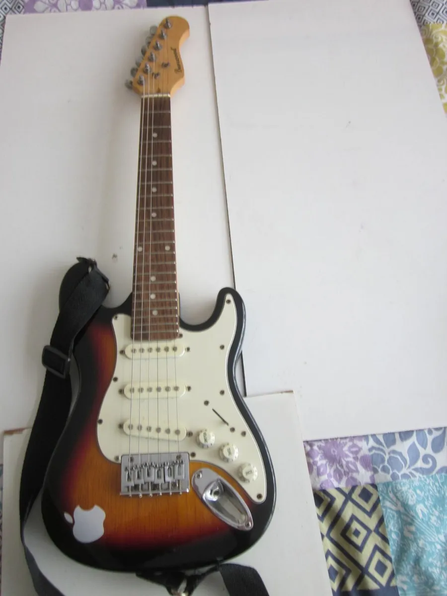 Burswood Electric Mini Guitar  31” - Image 1