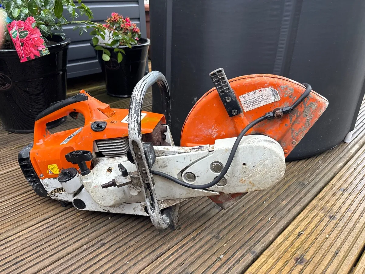 Stihl ts 400 consaw