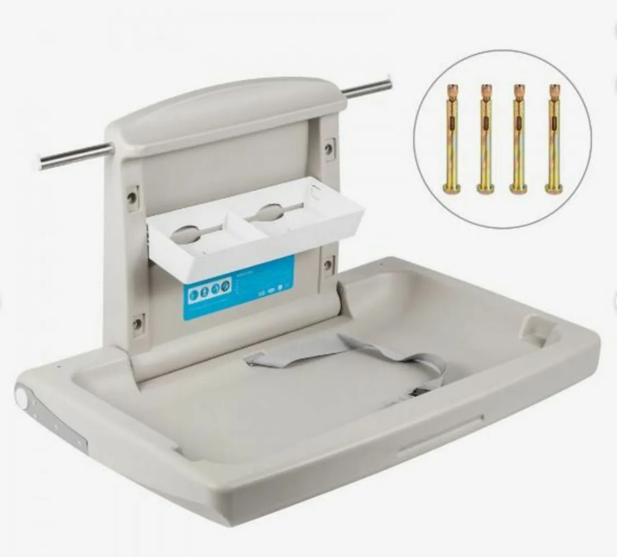 Horizontal Baby Changing Table Wall-mounted - Image 1