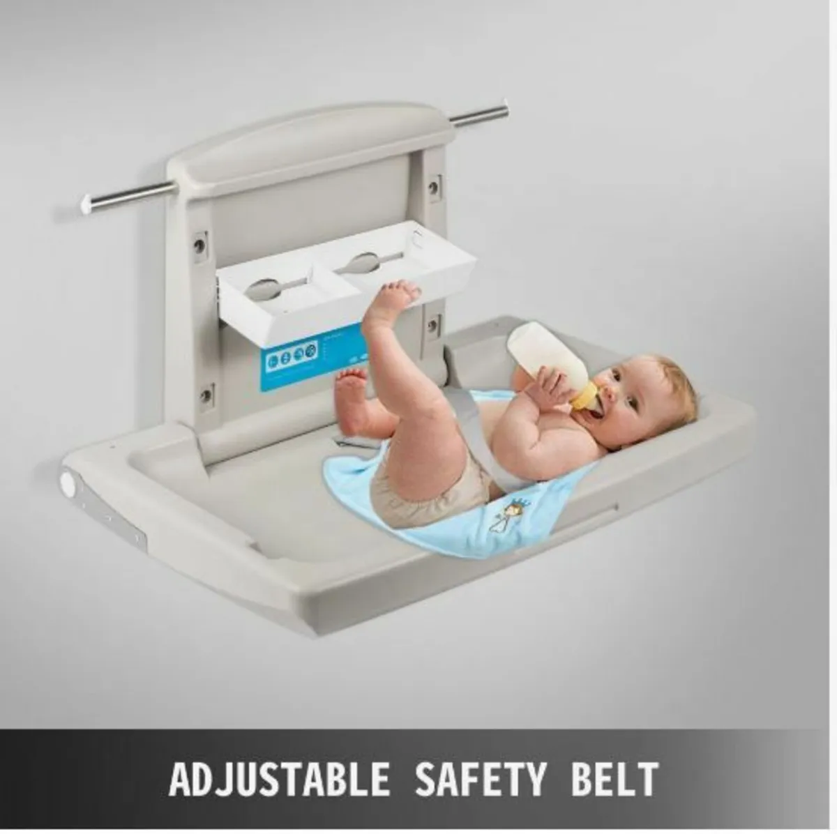 Horizontal Baby Changing Table Wall-mounted - Image 2