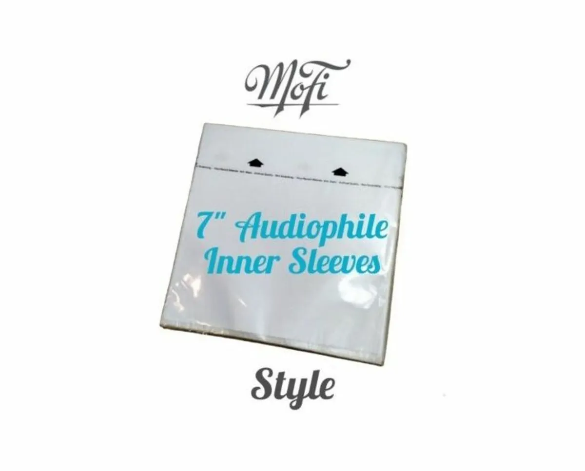 Deluxe 45s Vinyl Audiophile MOFI Inner Sleeves - Image 1