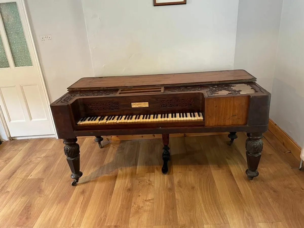 Antique Baby Grand Piano - Image 2