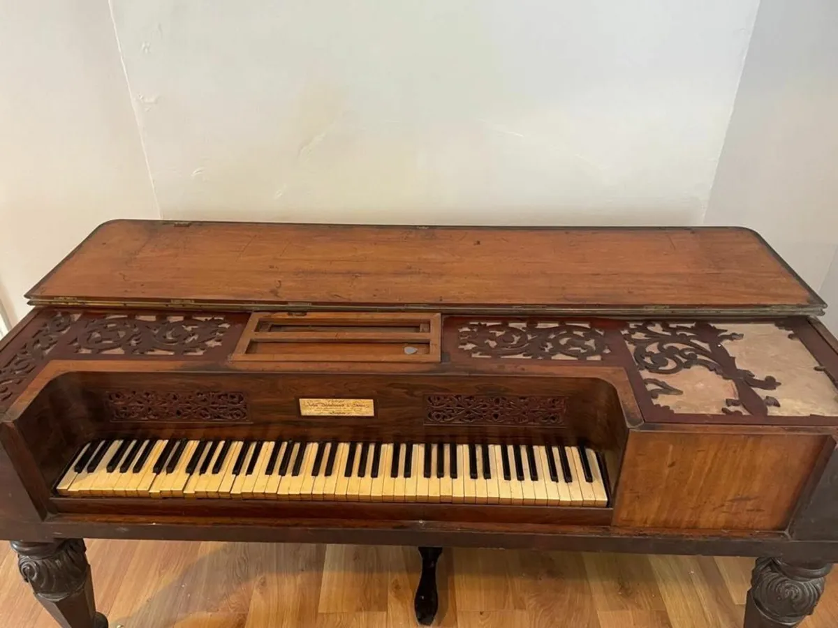 Antique Baby Grand Piano - Image 3