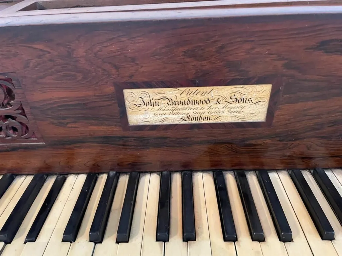 Antique Baby Grand Piano - Image 4