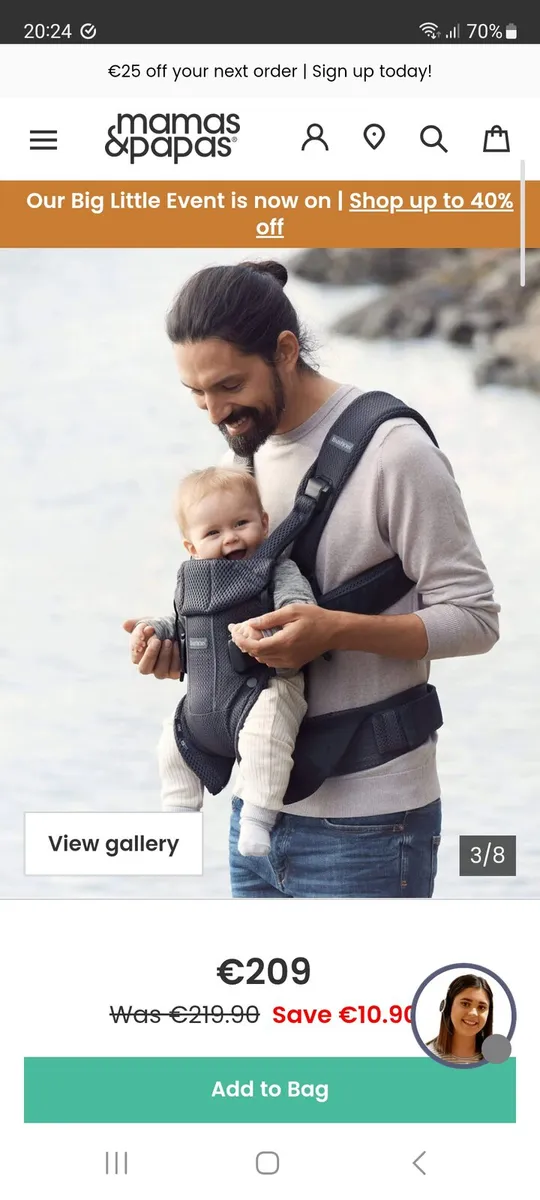 Babybjorn baby carrier - Image 2