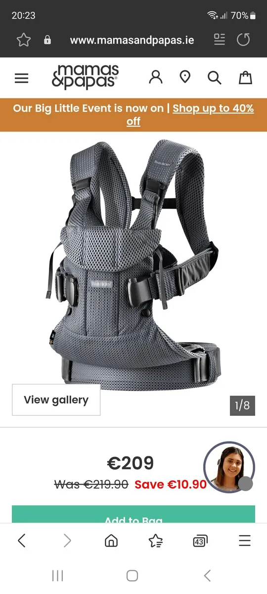 Babybjorn baby carrier - Image 3