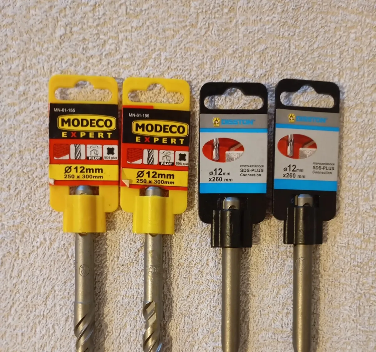12mm SDS Masonry Drill Bits (New) - Image 2
