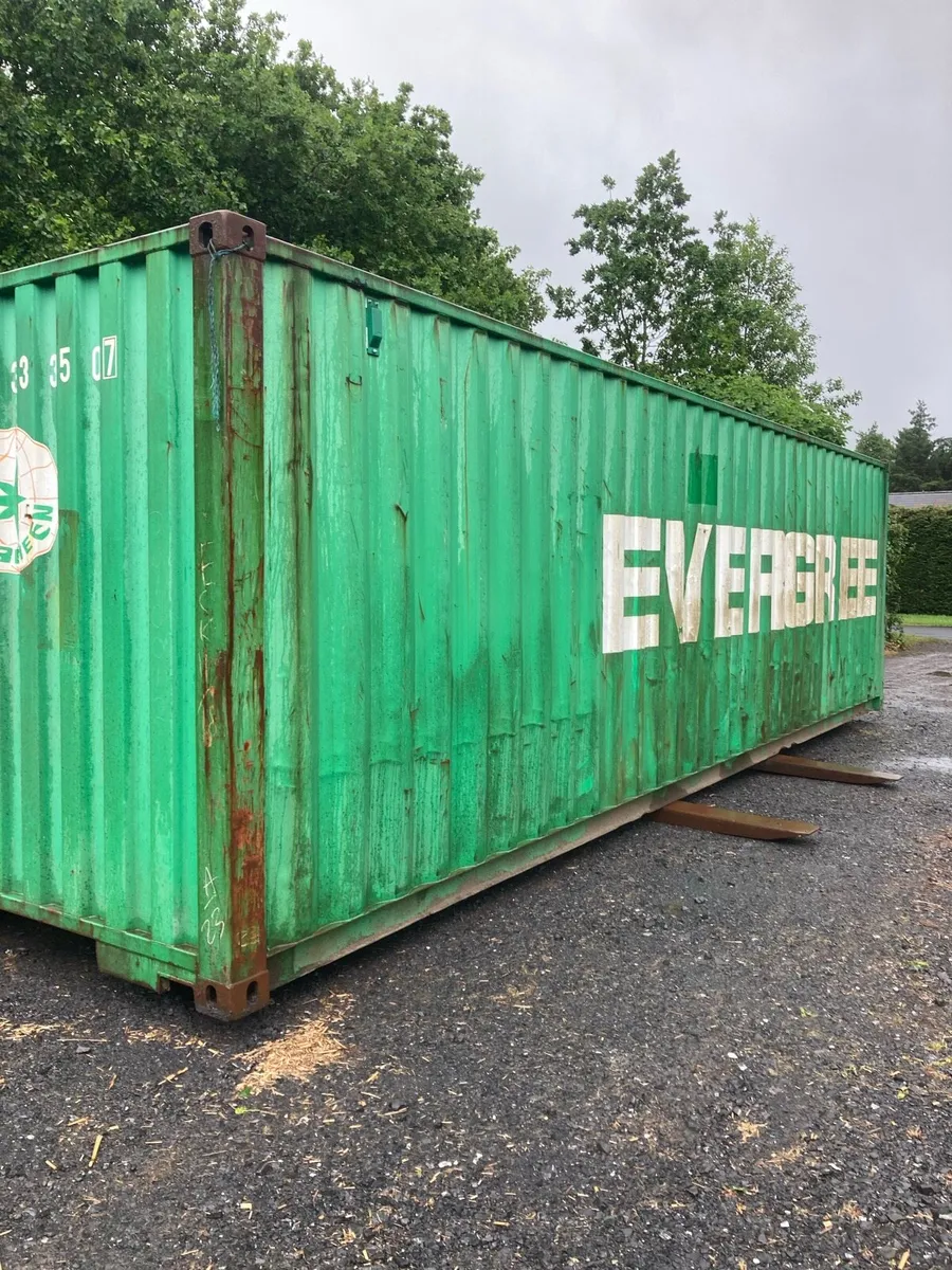 30 ft Steel Shipping Container - Image 1
