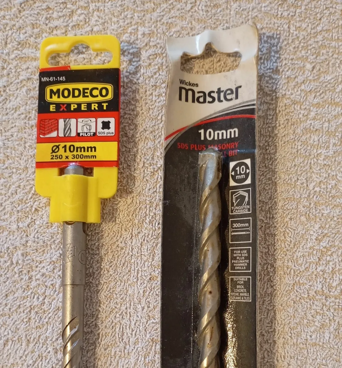 10mm SDS Masonry Drill Bits (New) - Image 2