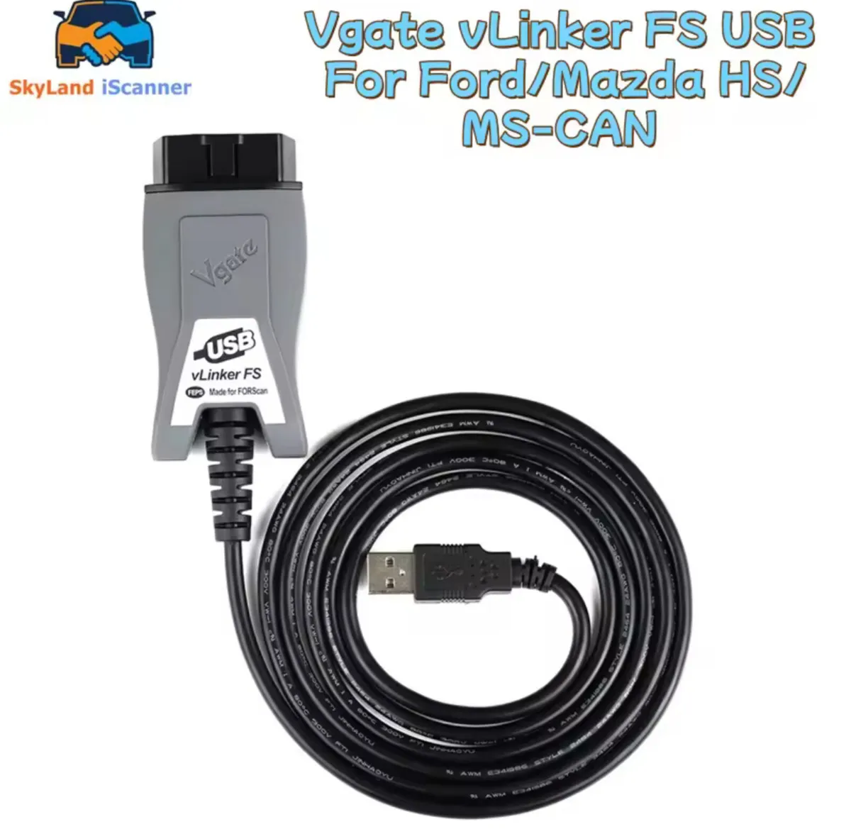 Vgate vLinker FS ELM327 For Ford FORScan Mazda - Image 2