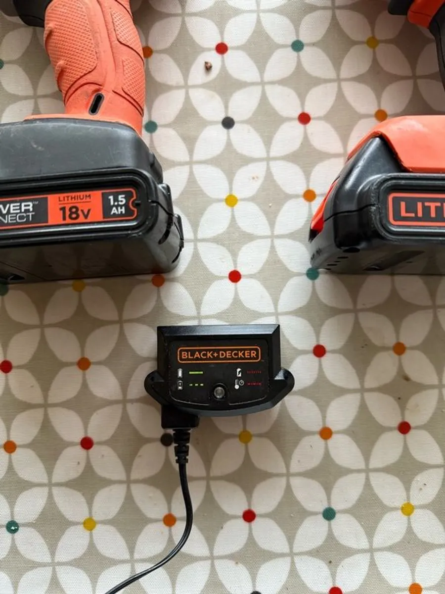 Black & Decker Twin Pack Combi And Impact Driver - Image 2