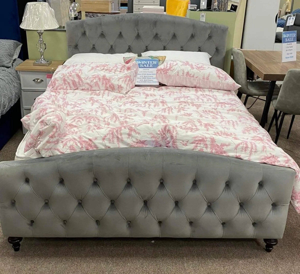 Double bed frame & Mattress