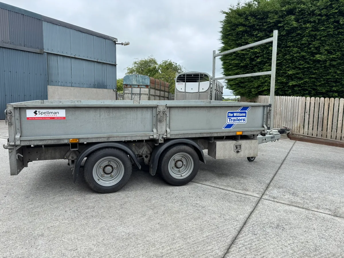 Ifor Williams dropside trailer - Image 1