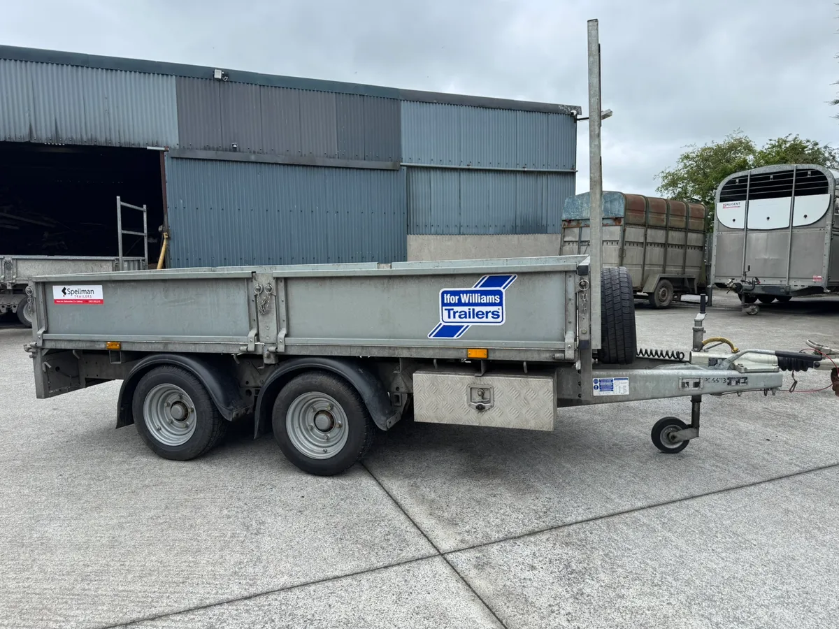 Ifor Williams dropside trailer - Image 3