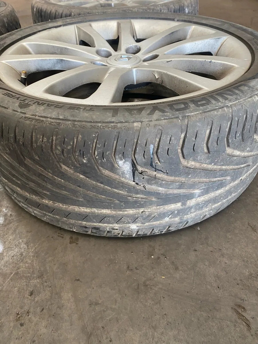 18inch allows with tyres for Renault Laguna - Image 4
