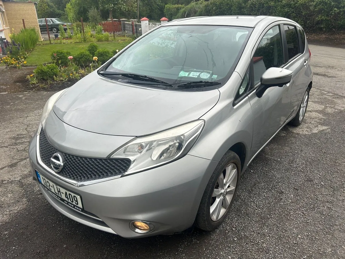 132 Nissan note rear damage - Image 1