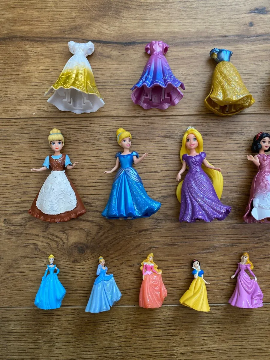 Disney Princess Magic Clips Fashion Dolls set - Image 2