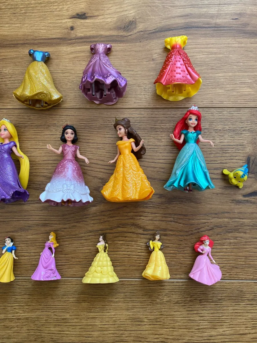 Disney Princess Magic Clips Fashion Dolls set - Image 3