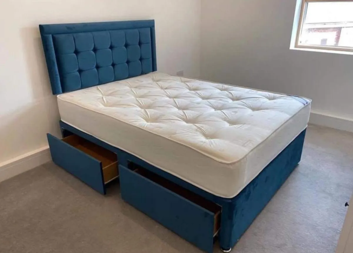 New 4ft divan beds with storage