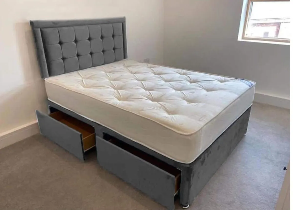 New 5ft divan beds with mattress