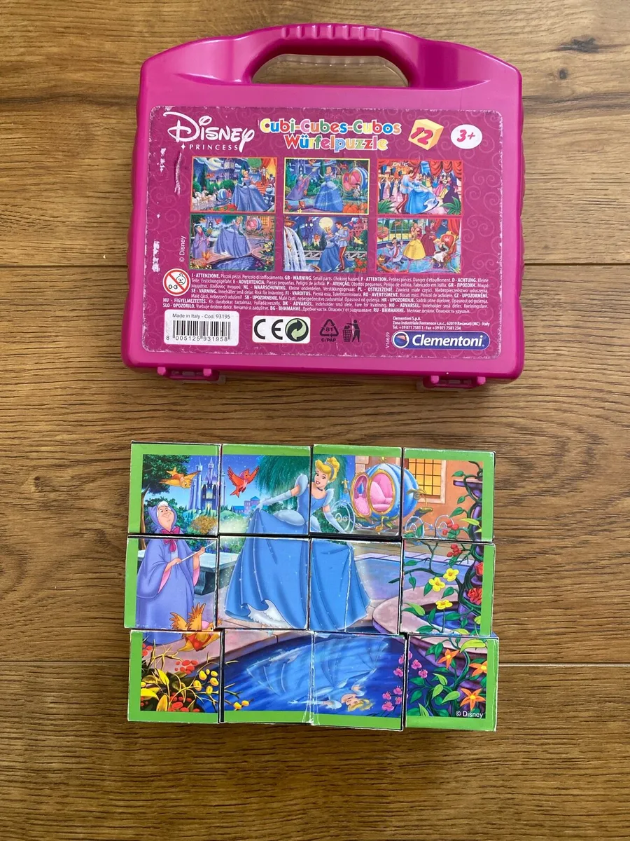 Disney Princess Clementoni Cube Puzzle 🧩 for kids - Image 1