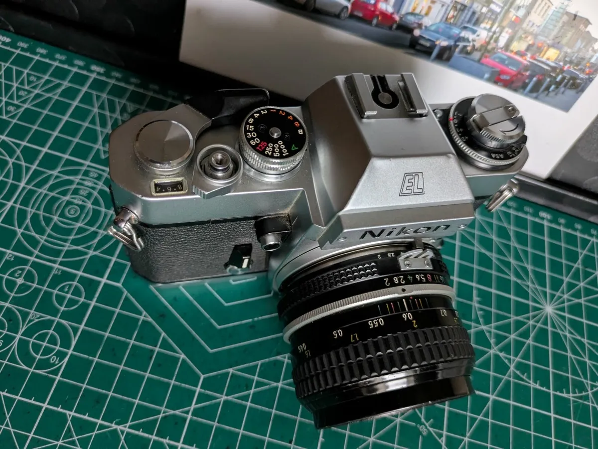 Nikon EL 2 film SLR camera +Nikkor 50mm f2 - Image 3