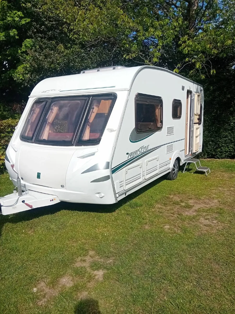 Abbey free style caravan  with fixed bed - Image 1
