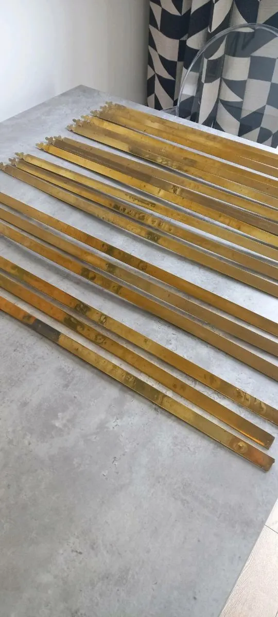 Antique Brass Stair Rods - Image 4