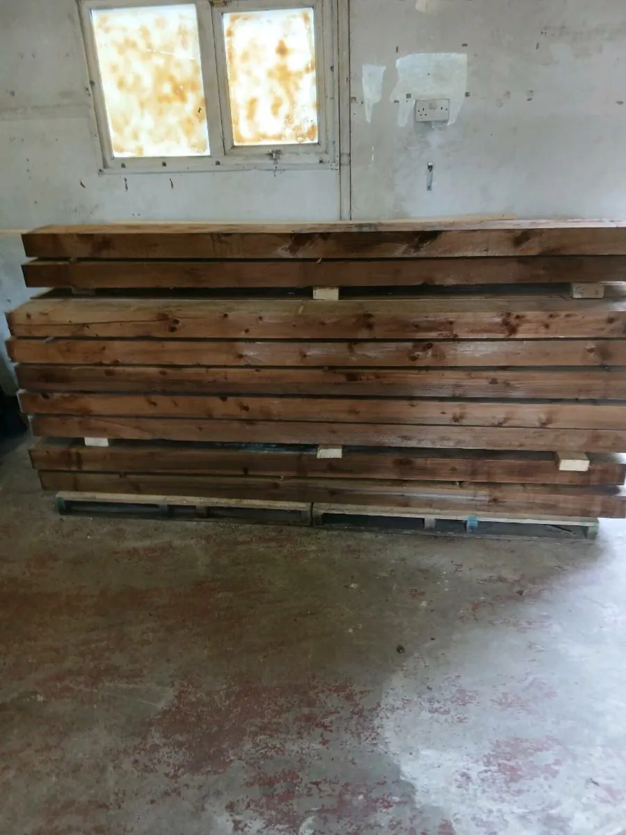 8 *  4" * 2.4m sleepers - Image 1