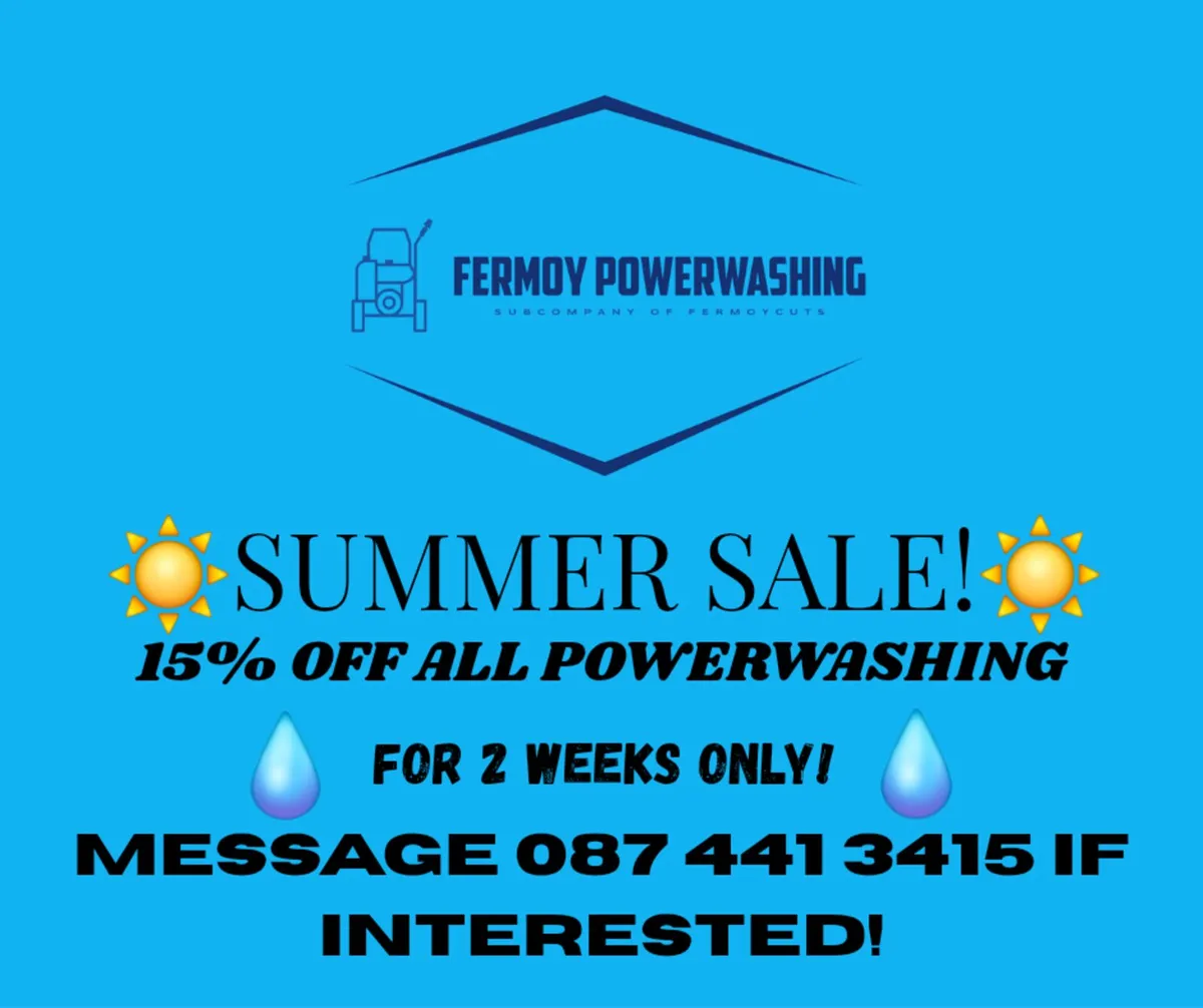 💧Powerwashing Services - Fermoy💧 - Image 1