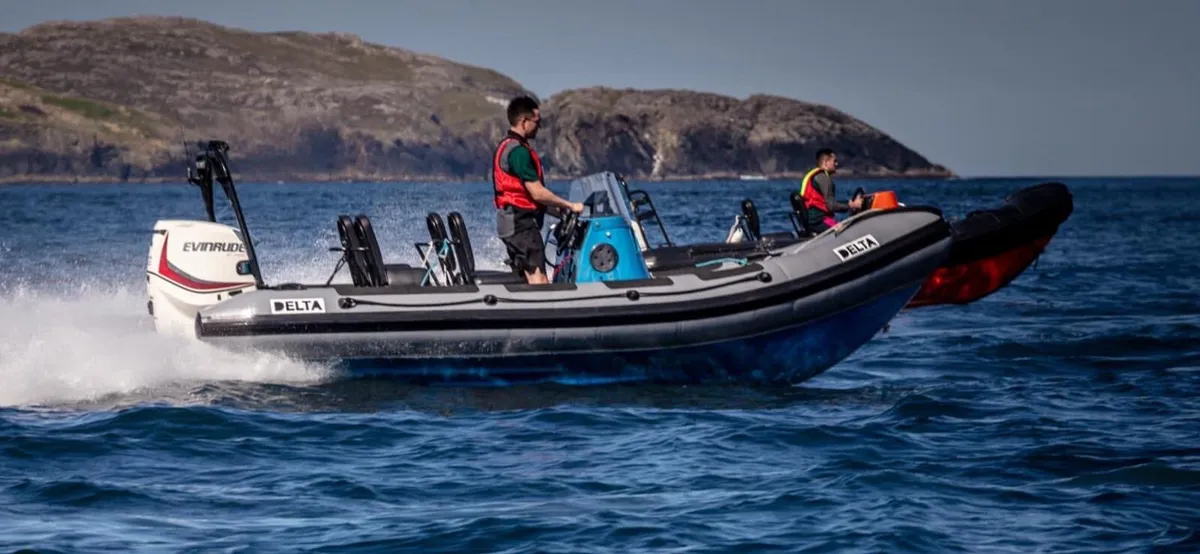 5.5 Metre Delta Rib 150hp Ready for the season - Image 1