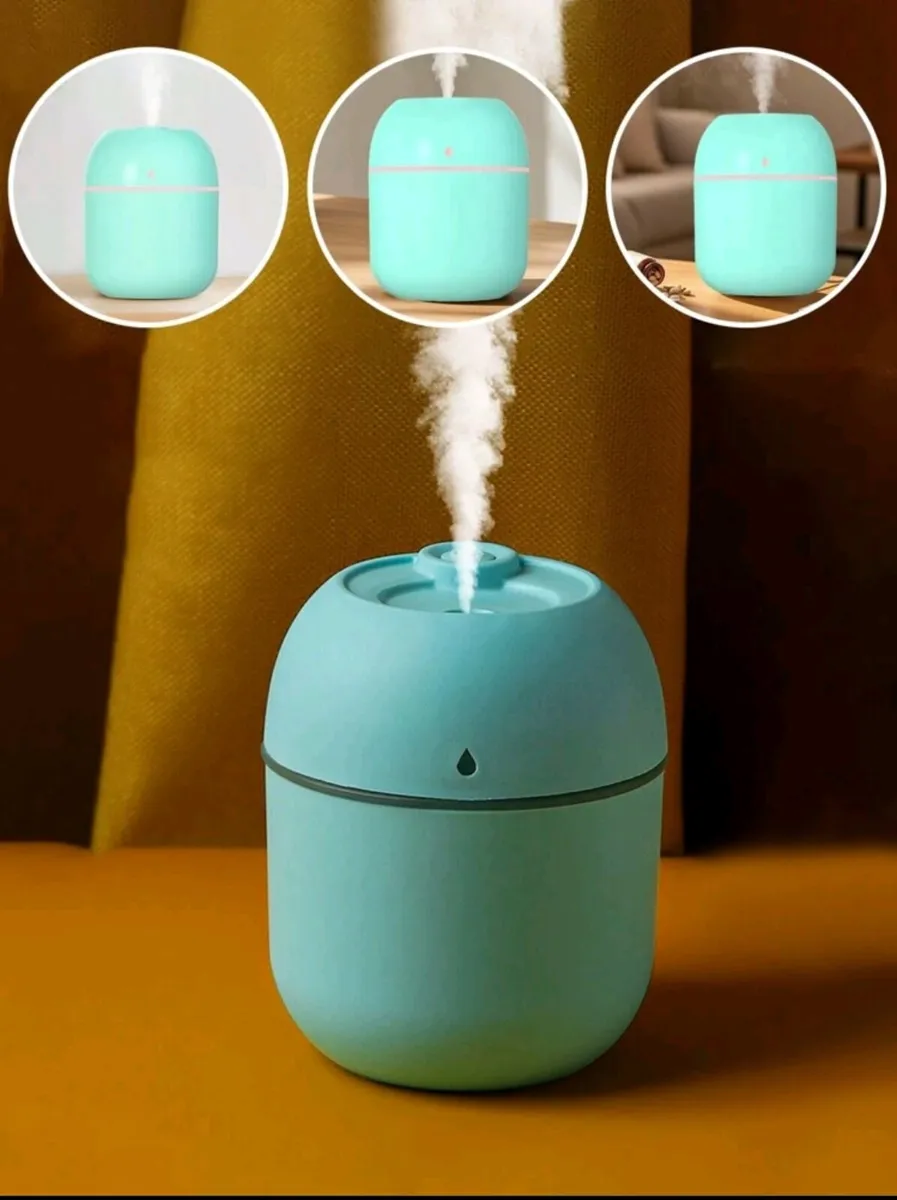 Portable Air Humidifier – USB Rechargeable, Quiet - Image 1