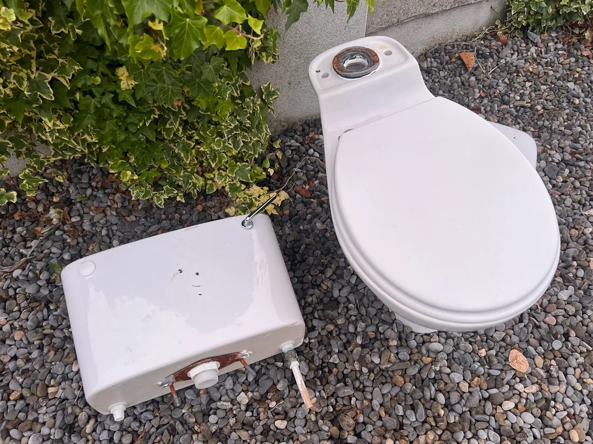 Toilet and sink for sale - Image 2
