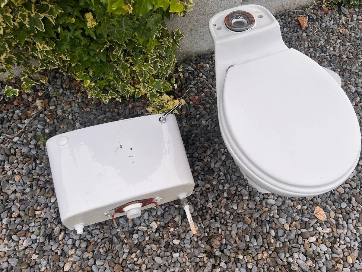 Toilet and sink for sale - Image 3